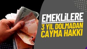 3 yıl dolmadan emekli maaşını taşımak isteyenlere 8250 lira promosyon! İşte cayma hakkı bedeli