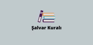 Şalvar Kuralı Geometri (Doğru Cevap)