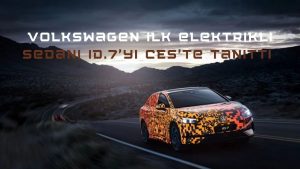 Volkswagen ilk elektrikli sedanı ID.7 ’yi CES ’te tanıttı