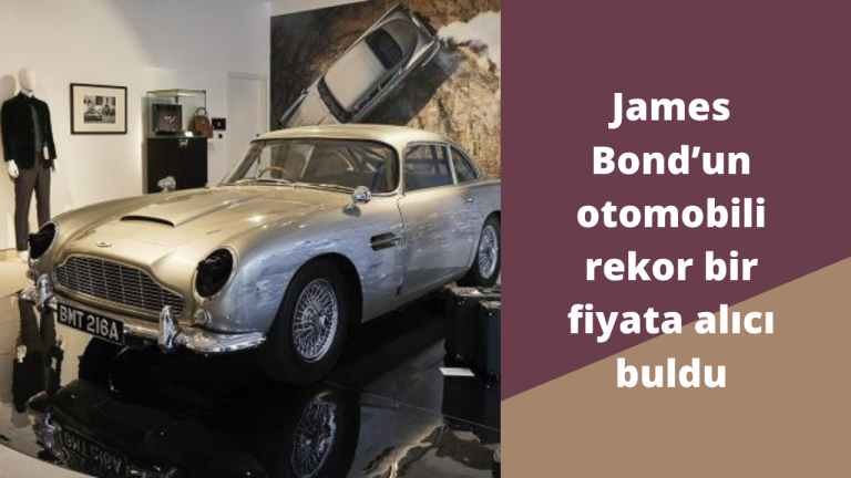 James Bond ’un otomobili rekor bir fiyata alıcı buldu