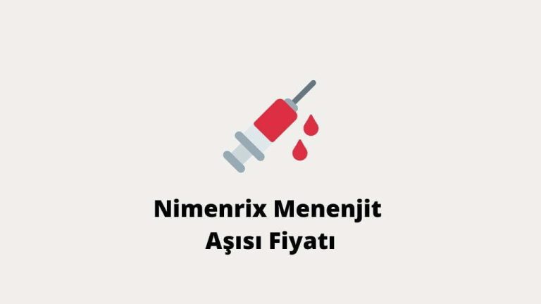 Nimenrix Menenjit Aşısı Fiyatı 2023