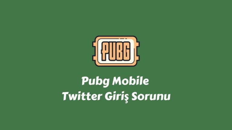 Pubg Mobile Twitter Giriş Sorunu (Çözüm Bulundu)