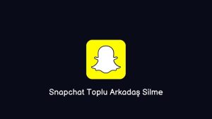 Snapchat Toplu Arkadaş Silme (Kesin Yöntem)