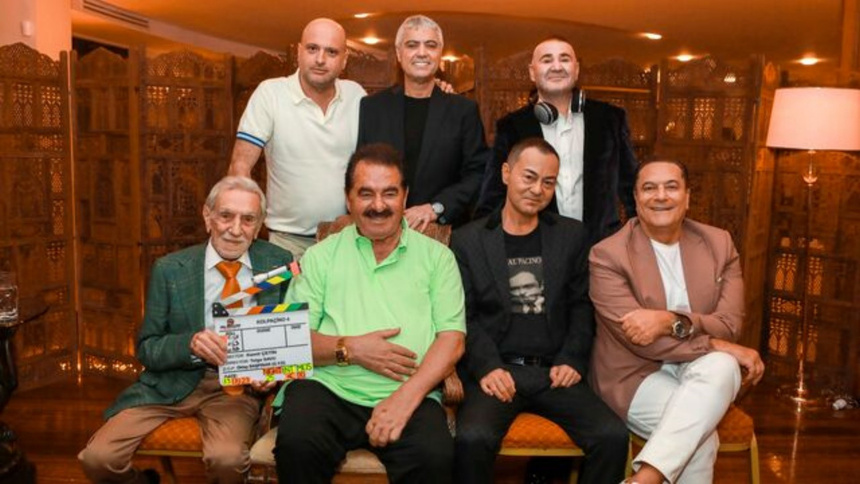 Serdar Ortaç, İbrahim Tatlıses, Mehmet Ali Erbil ve Cengiz Kurtoğlu, Şafak Sezer'in yeni filmi Kolpaçino 4'te buluşuyor