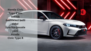 Honda Civic Type R’nin teknik özellikleri belli oldu! İşte karşınızda yeni Honda Civic Type R