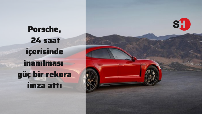 Porsche, 24 saat içerisinde inanılması güç bir rekora imza attı