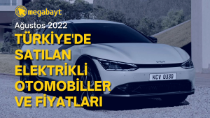 Türkiye'de satılan elektrikli otomobiller ve fiyatları (Ağustos 2022)