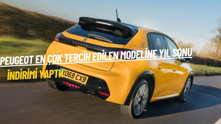 Peugeot en çok tercih edilen modeline yıl sonu indirimi yaptı! İşte Peugeot 208 özellikleri ve yıl sonu kampanyası