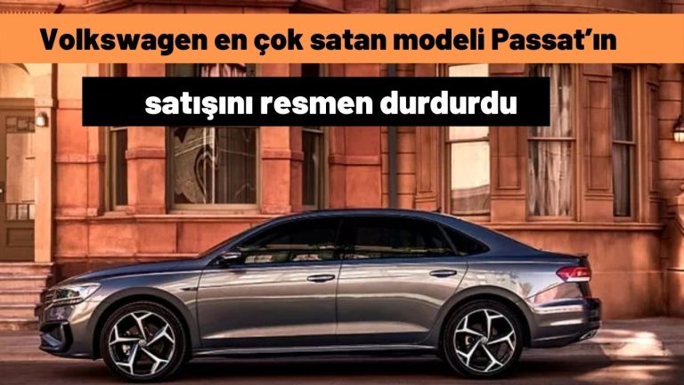 Volkswagen en çok satan modeli Passat’ın satışını resmen durdurdu